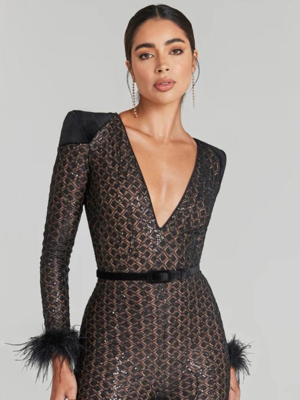 NWT Nadine Merabi Rachel Jumpsuit - Picture 15 of 15